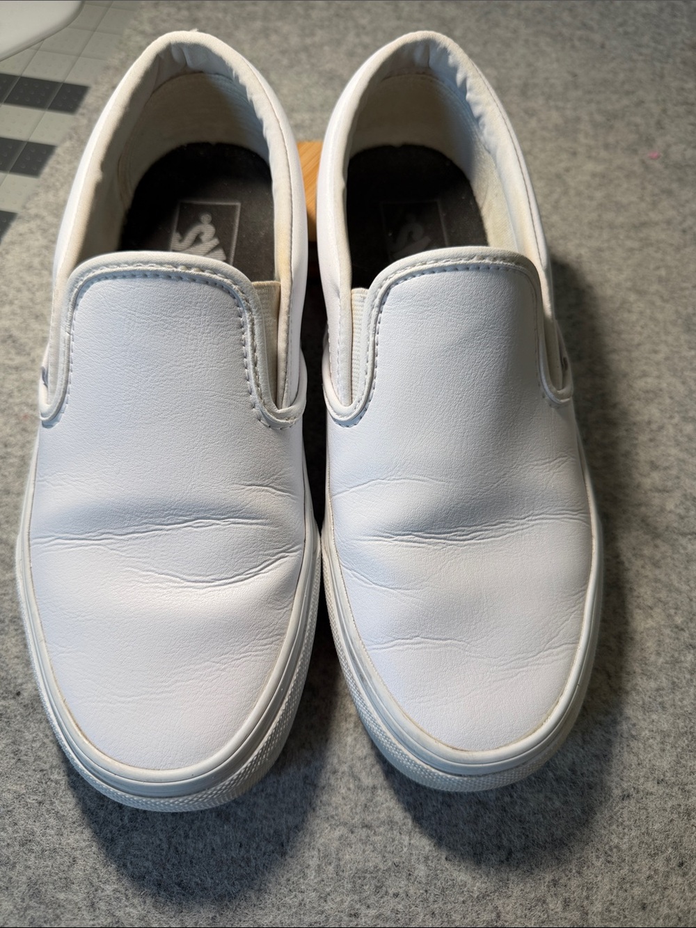 Vans Leather slip-ons